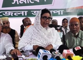 ভারতীয় আধিপত্যের বিরুদ্ধে দেশের স্বার্থ রক্ষায় কথা বলব: তাসমিয়া প্রধান