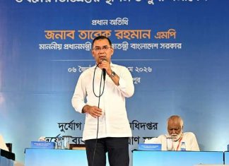 তিস্তা ব্যারাজও করবে সরকার: প্রধানমন্ত্রী