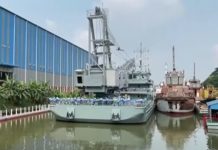 দেশীয় প্রযুক্তিতে নির্মিত ৭০ টন ক্ষমতাসম্পন্ন ‘বিএনএফসি বলীয়ান’ নৌবাহিনীর বহরে যুক্ত