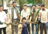 উদ্ধার হওয়া অজগর কাপ্তাই ন্যাশনাল পার্কে অবমুক্ত