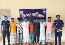 ঈদগাঁওয়ে পুলিশের অভিযানে বিভিন্ন মামলার ৮ আসামী গ্রেফতার