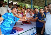 কাপ্তাই শহীদ শামসুদ্দিন স্মৃতি ফুটবল টুর্নামেন্ট ফাইনাল ও পুরস্কার বিতরণী