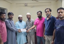 নাহিদের উচ্চ শিক্ষায় পাশে দাঁড়ালো মিরসরাই এডুকেশন সোসাইটি