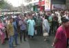 পার্বত্য মন্ত্রীর পদত্যাগের প্রতিবাদে রাঙ্গামাটিতে সড়ক অবরোধ