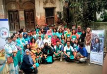 বীরুলিয়া জমিদারবাড়িতে আর্ট ক্যাম্প অনুষ্ঠিত