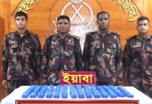 বান্দরবানে ১ লাখ ৭৯০ পিস ইয়াবা উদ্ধার