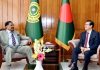 স্পিকারের সঙ্গে দক্ষিণ কোরিয়ার রাষ্ট্রদূতের সৌজন্য সাক্ষাৎ