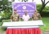 কাপ্তাই ১০ আর ই সেনা ব্যাটালিয়ন কর্তৃক ঘর মেরামতের জন্য ঢেউটিন প্রদান