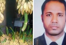 কলাভর্তি জীপ গাড়ি আটকে চাঁদা দাবীর অভিযোগ