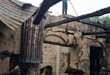 হাটহাজারীতে ৬ বসতঘর আগুনে পুড়ে ছাই
