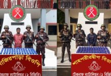 টেকনাফে পৃথক অভিযানে প্রায় ৮ কোটি ৭০ লাখ টাকার ইয়াবাসহ আটক ২